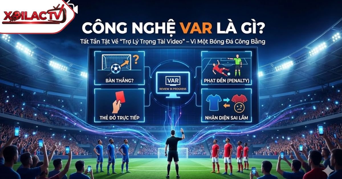 Công Nghệ VAR Là Gì? Tất Tần Tật Về “Trợ Lý Trọng Tài Video” Trong Bóng Đá Hiện Đại