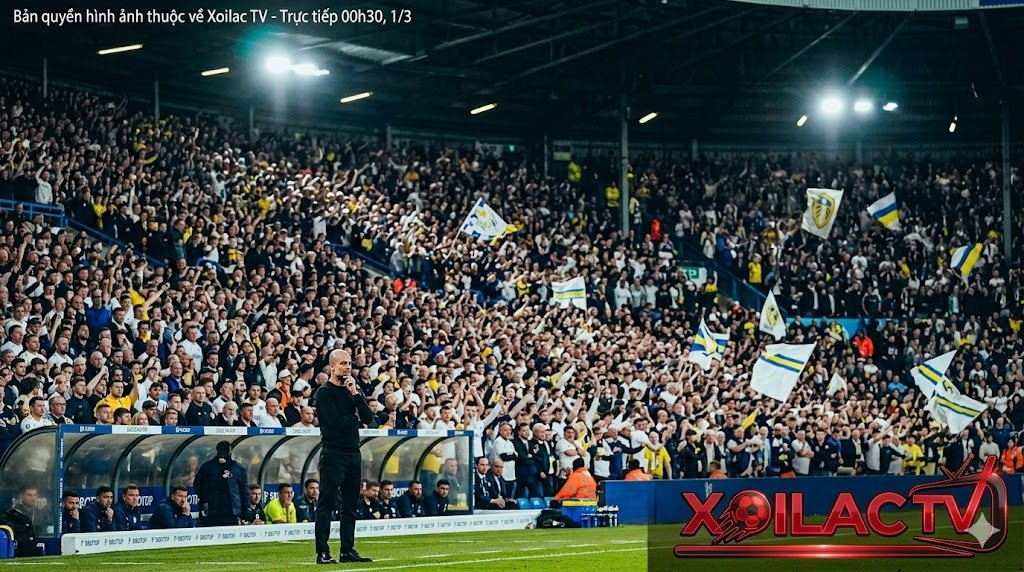 Hiểm địa Elland Road rực lửa trước trận Leeds vs Man City - Hình ảnh độc quyền Xoilac TV