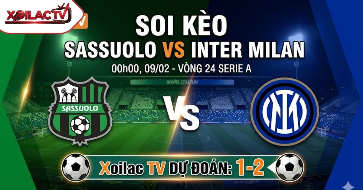 Soi kèo Sassuolo vs Inter Milan