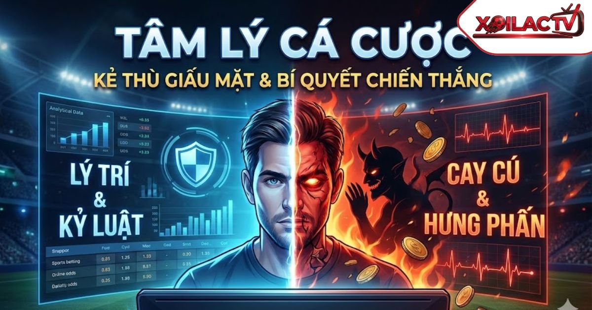 Tâm Lý Cá Cược: “Kẻ Thù” Giấu Mặt & Bí Quyết Làm Chủ Cảm Xúc Để Chiến Thắng Nhà Cái