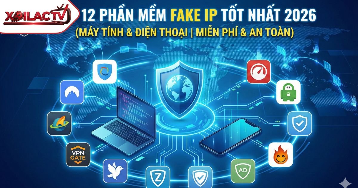 Phần Mềm Fake IP Tốt Nhất 2026: Đánh Giá, Cách Dùng & Giải Pháp Bảo Mật Toàn Diện