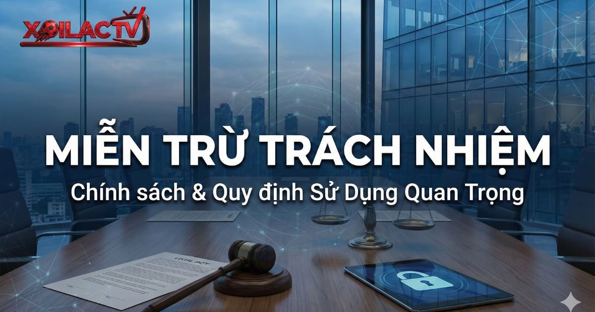 Chúng tôi cam kết công khai mọi quy định về miễn trừ trách nhiệm để đảm bảo quyền lợi tốt nhất cho người dùng.