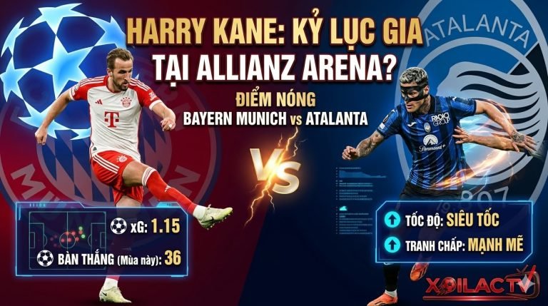 So sánh chỉ số xG và hiệu suất ghi bàn của Harry Kane và Gianluca Scamacca trước thềm lượt về vòng 1/8 Champions League.