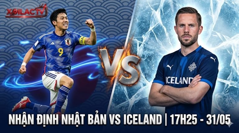 Nhận định soi kèo Nhật Bản vs Iceland 17h25 ngày 31/05 chi tiết tại Xoilac TV. Hình ảnh đối đầu trực diện giữa Takefusa Kubo và Albert Gudmundsson.