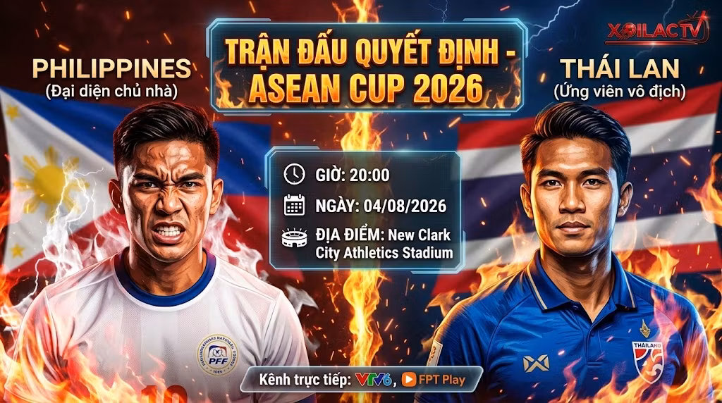 Nhận định Philippines vs Thái Lan (20h00, 4/8/2026): Bản lĩnh “Voi chiến”