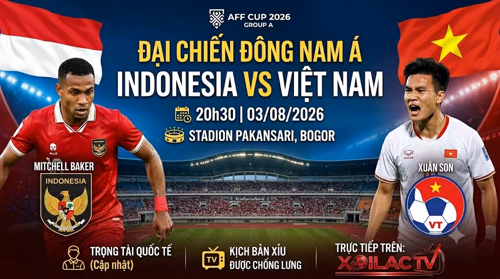 Nhận định Indonesia vs Việt Nam (20h30, 03/08): “Chảo Lửa” Pakansari Và Thế Cờ Bản Lề